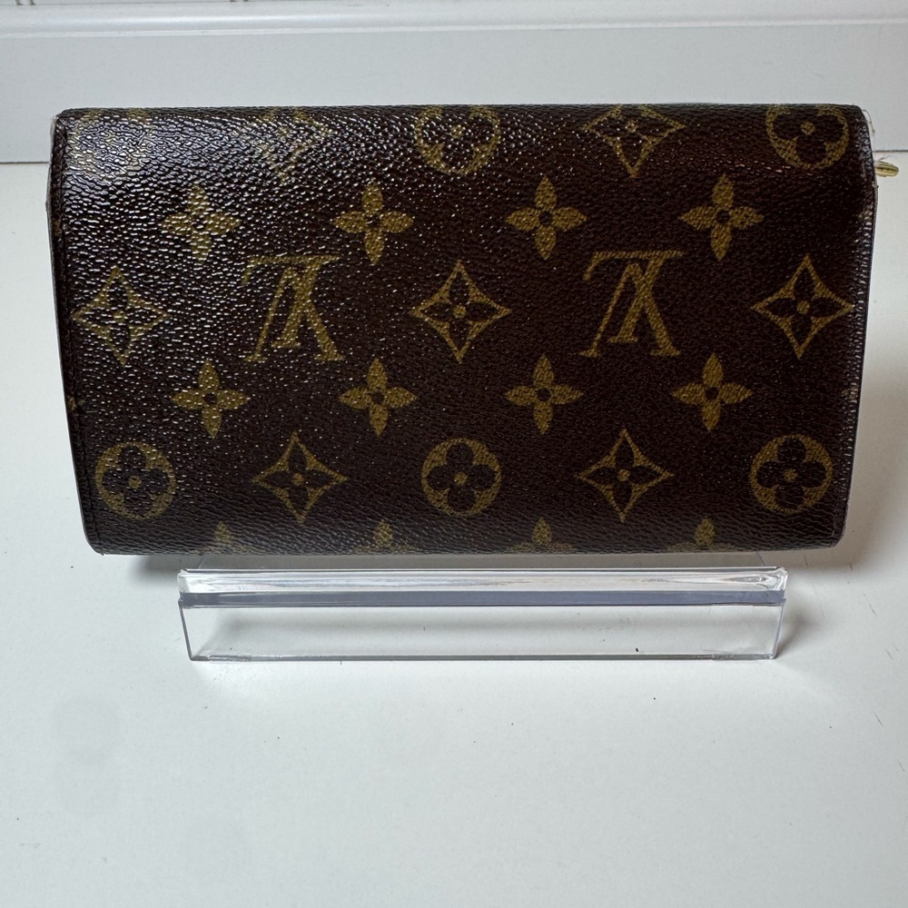 Louis Vuitton Women’s Vintage Dark Brown Monogram Long Wallet - Picture 3 of 14